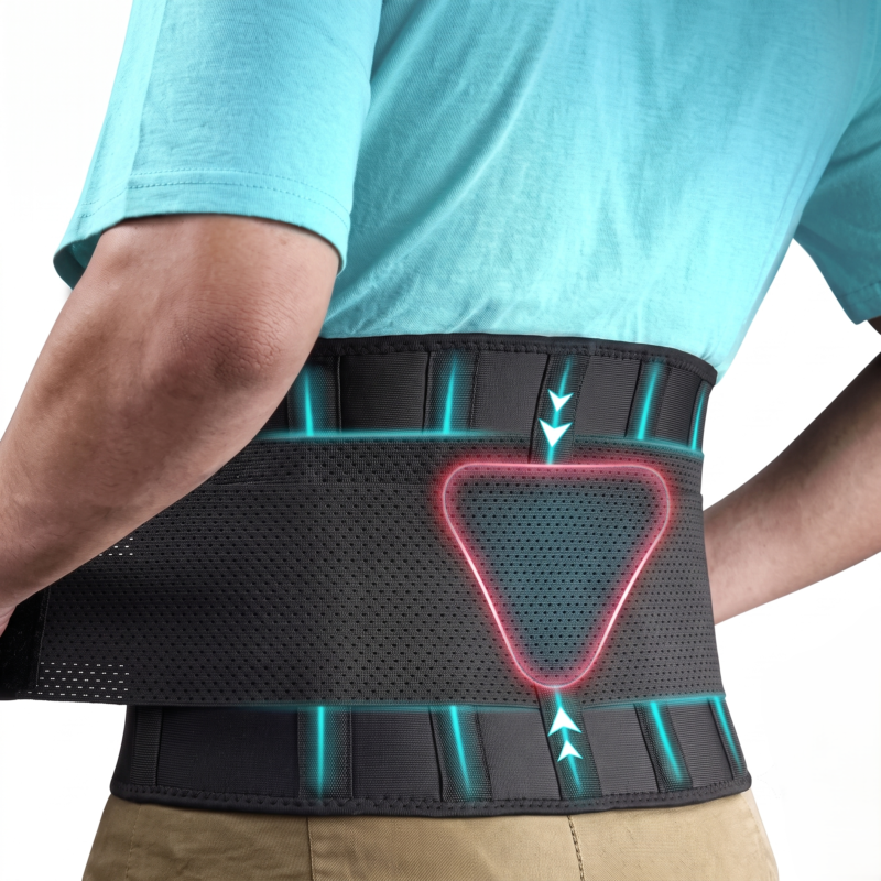 Ceinture de Maintien Lombaire Orthopédique avec Coussinet