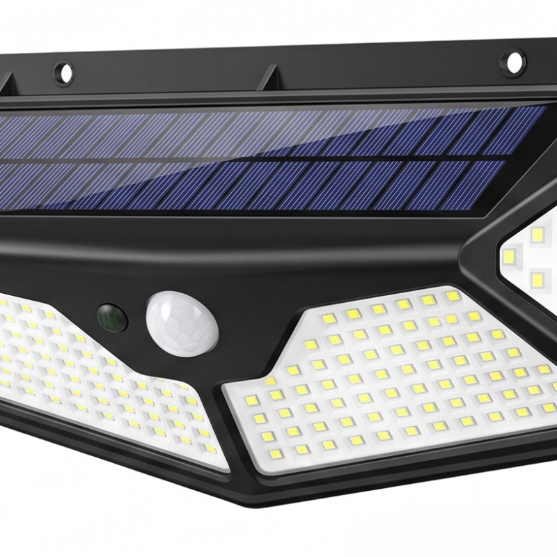 Lampe Solaire Extérieure LED avec Détecteur Spot Jardin balcon