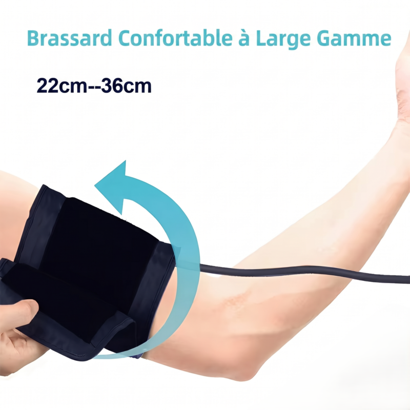 Tensiomètre de Bras Électronique Automatique – Moniteur de Tension Artérielle Numérique et Mesure du Pouls..