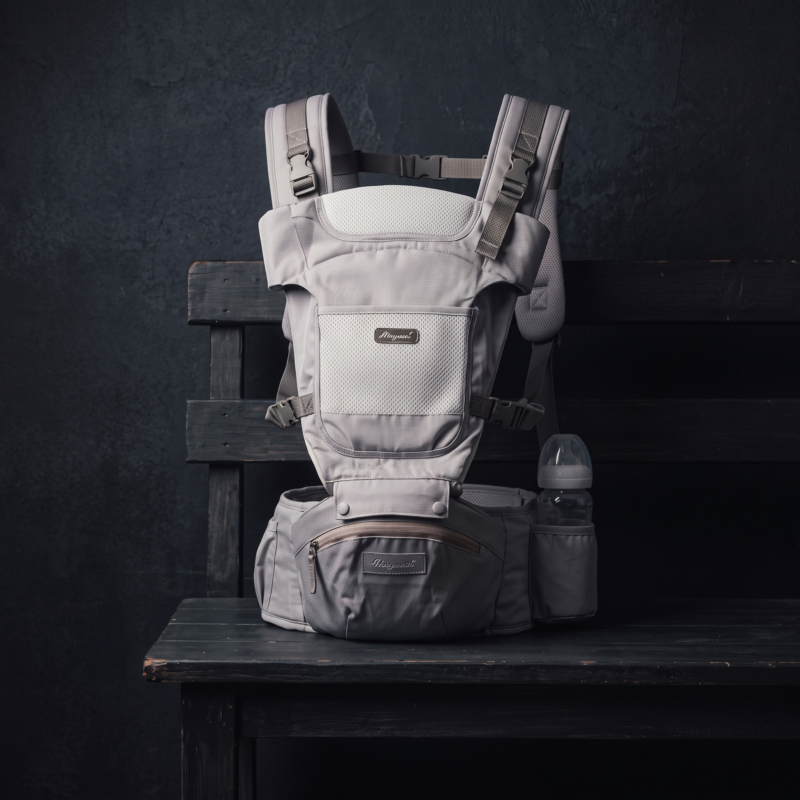 Porte-Bébé Ergonomique avec Siège d'Assise (3 à 36 Mois / 20 kg)