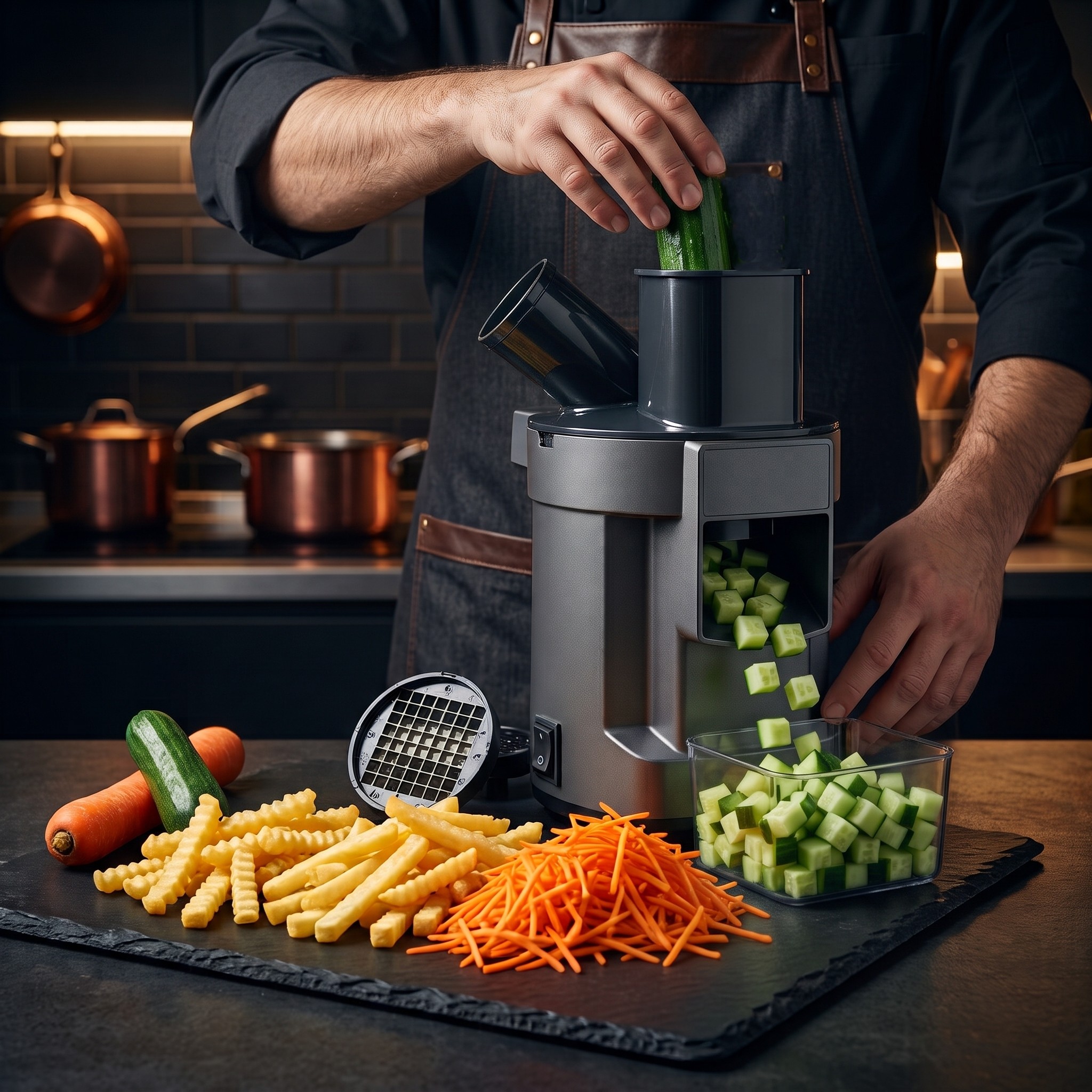 Coupe-Légumes Électrique Multifonction – Image 2
